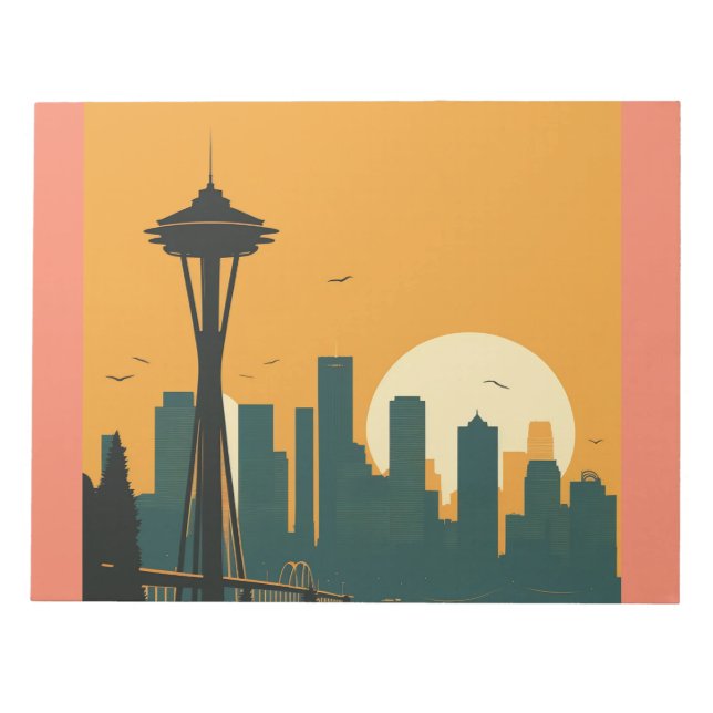 SEATTLE #1 ANTECKNINGSBLOCK (Framsida)