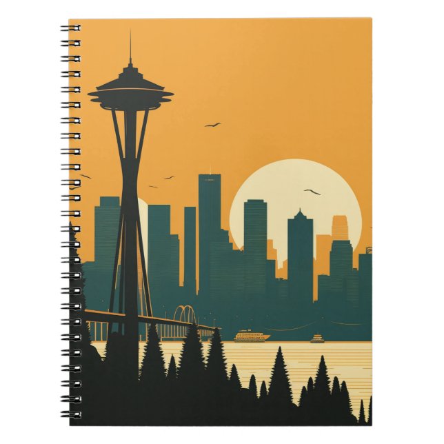 SEATTLE #1 ANTECKNINGSBOK (Framsidan)