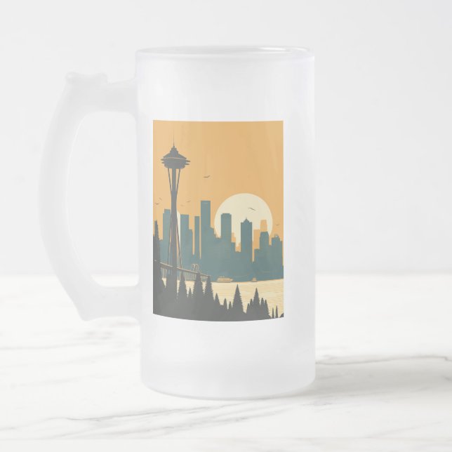 SEATTLE #1 FROSTAT ÖLGLAS (Vänster)