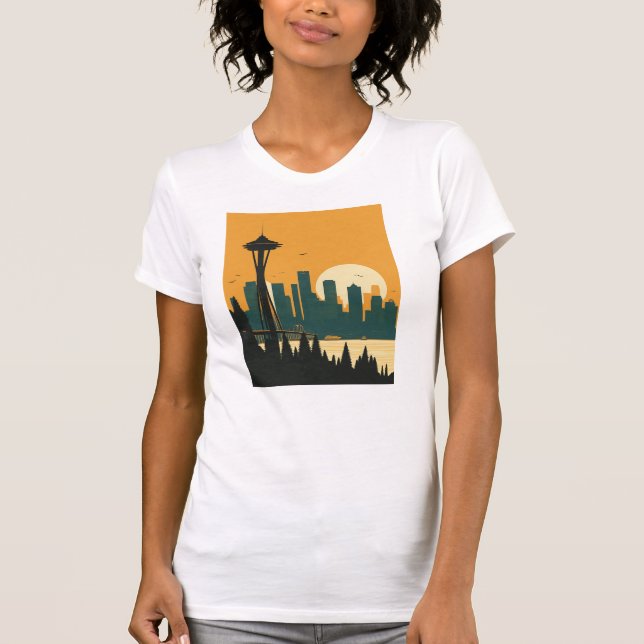 SEATTLE #1 T SHIRT (Framsida)