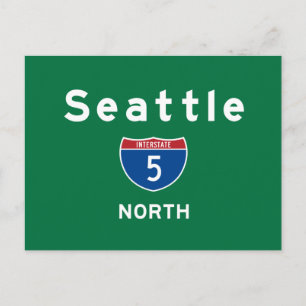 Seattle 5 vykort
