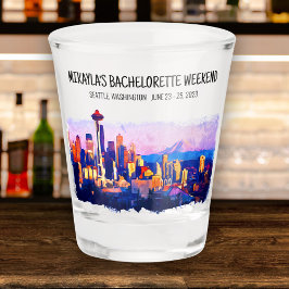 Seattle Bachelorette Helg Shot glass