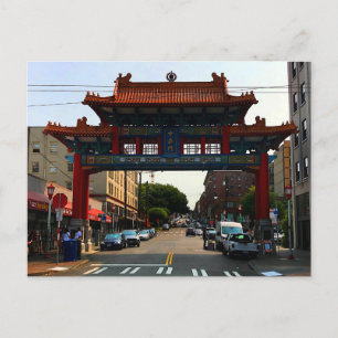 Seattle Chinatown Grind #1 vykort