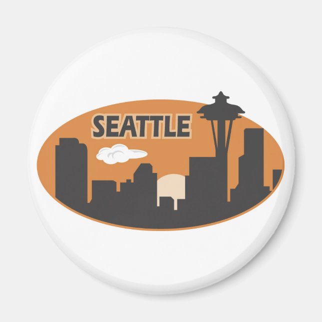 Seattle City Magnet (Framsidan)