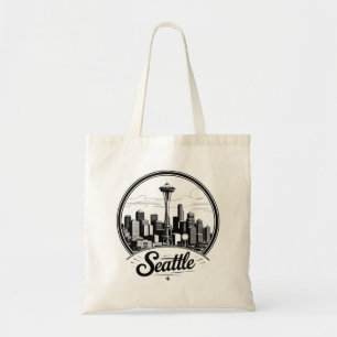 Seattle City Skyline Tygkasse