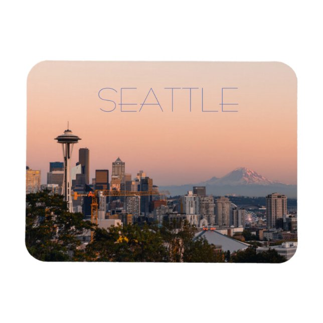 Seattle Day Magnet (Horisontell)