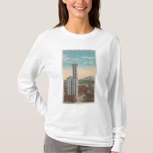 Seattle det WASmith torn beskådar & Mount Rainier T Shirt