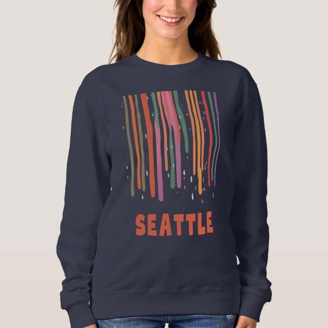 Seattle Drizzle T Shirt (Framsida)