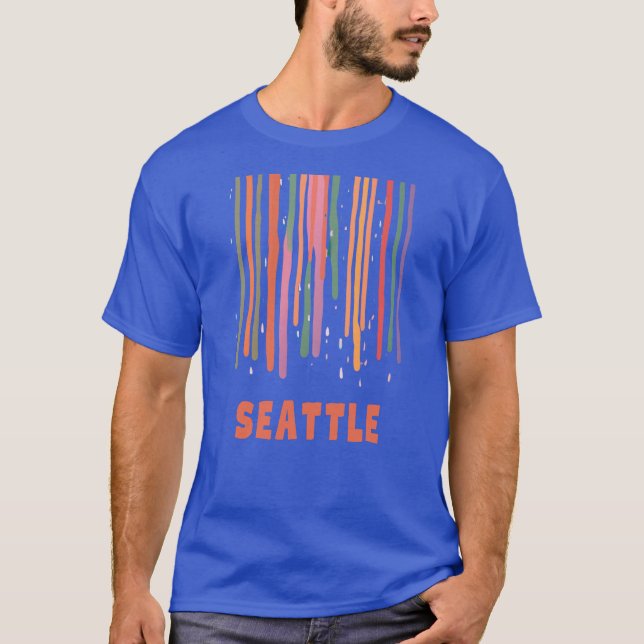 Seattle Drizzle T Shirt (Framsida)