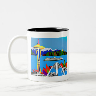 Seattle Emerald City Image Mugg