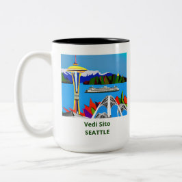 Seattle Emerald City Image Mugg