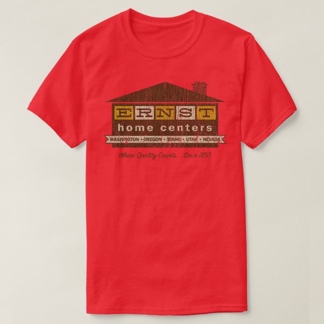 Seattle Ernst Home Centers  T Shirt (Design framsida)