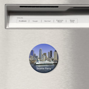 Seattle Ferry Washington Magnet