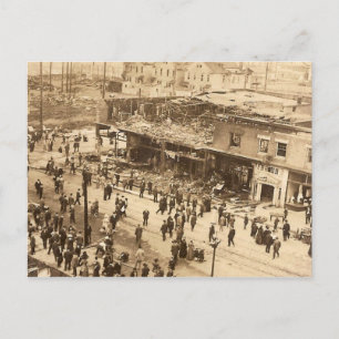 Seattle Fire 1910 Vykort