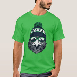 Seattle Football Hawk Tröja | Officiell Team Fan A