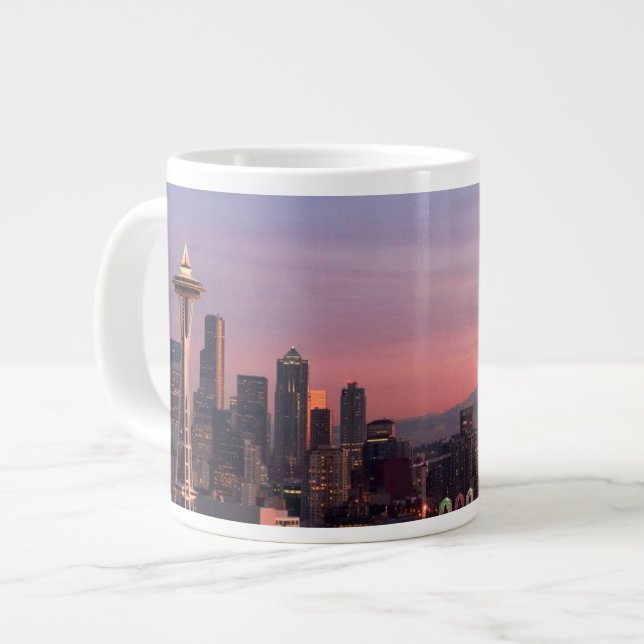 Seattle från Kerry Park. Jumbo Mugg (Framsida vänster)