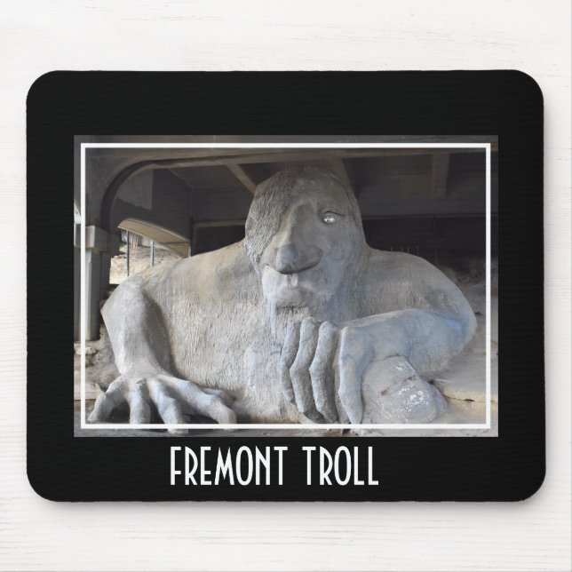 Seattle Fremont Troll Musmatta (Framsidan)