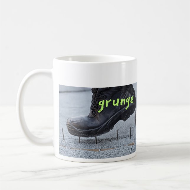 Seattle Grunge Music 1991 Kaffemugg (Vänster)