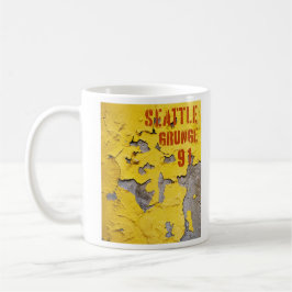Seattle Grunge Music 1991 Kaffemugg