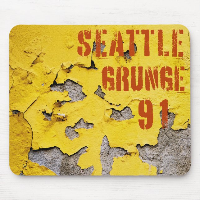 Seattle Grunge Music 1991 Musmatta (Framsidan)