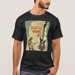 Seattle Grunge Music 1991 T Shirt