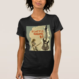 Seattle Grunge Music 1991 T Shirt