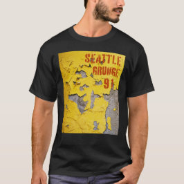 Seattle Grunge Music 1991 T Shirt