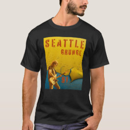 Seattle Grunge Music 1991 T Shirt