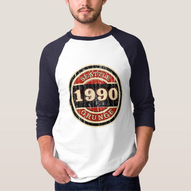 Seattle Grunge Tee Shirt (Framsida)