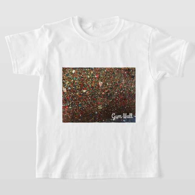 Seattle Gum Wall #3 T-shirt (Laydown)