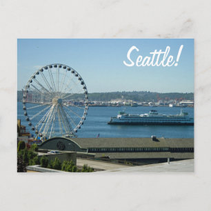 Seattle Hjul & Färja Vykort