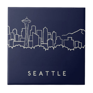 Seattle horisont kakelplatta