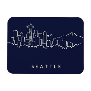 Seattle horisont magnet