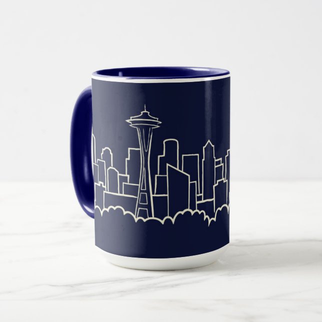 Seattle horisont mugg (Framsida vänster)