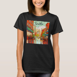 Seattle i Rain T Shirt