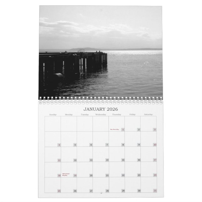 Seattle Kalender (Jan 2026)