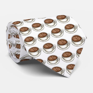 Seattle Latte Coffee Älskare Foodie Coffee Kopp Ti Slips