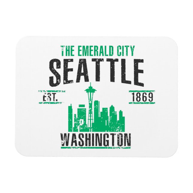 Seattle Magnet (Horisontell)