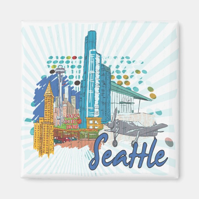 Seattle Magnet (Framsidan)