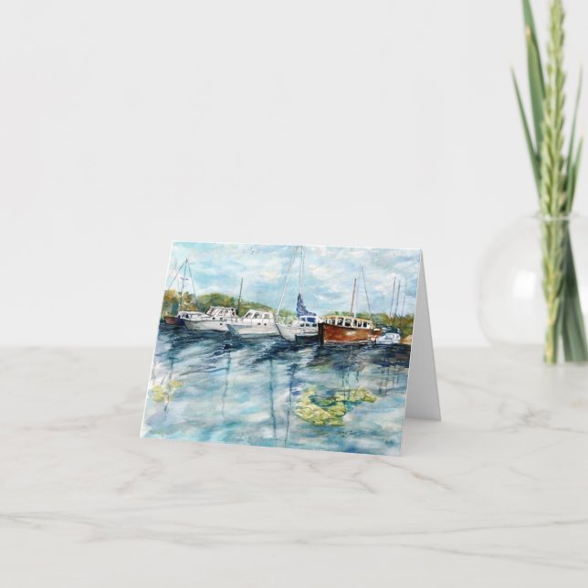 Seattle Marina Kort (Framsida)