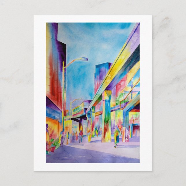 Seattle Monorail-vykort Vykort (Framsida)