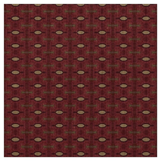 Seattle Mönster Linen Fabric Tyg (Provkarta)