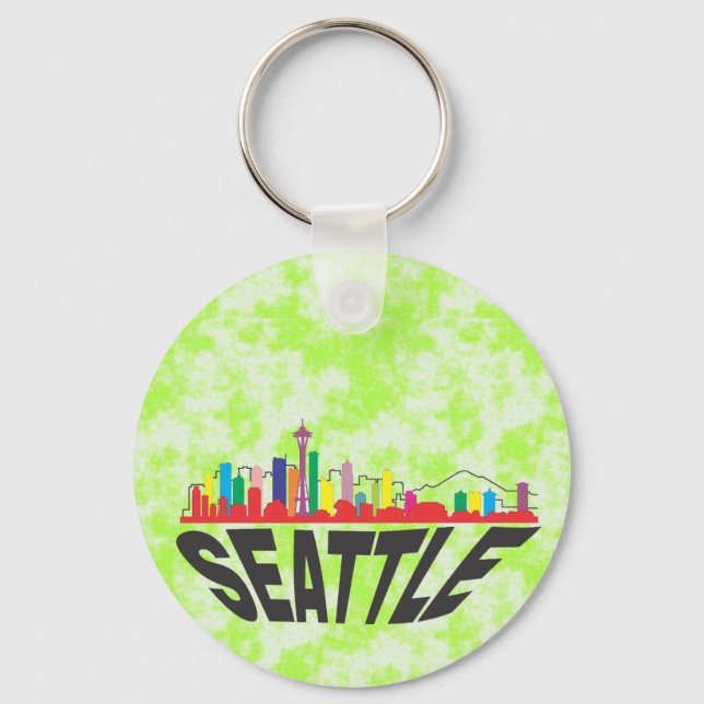 Seattle Nyckelring (Framsida)