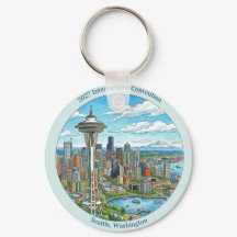 Seattle-nyckelring
