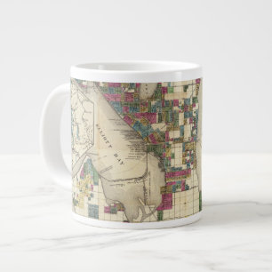 Seattle och Environs stad Jumbo Mugg
