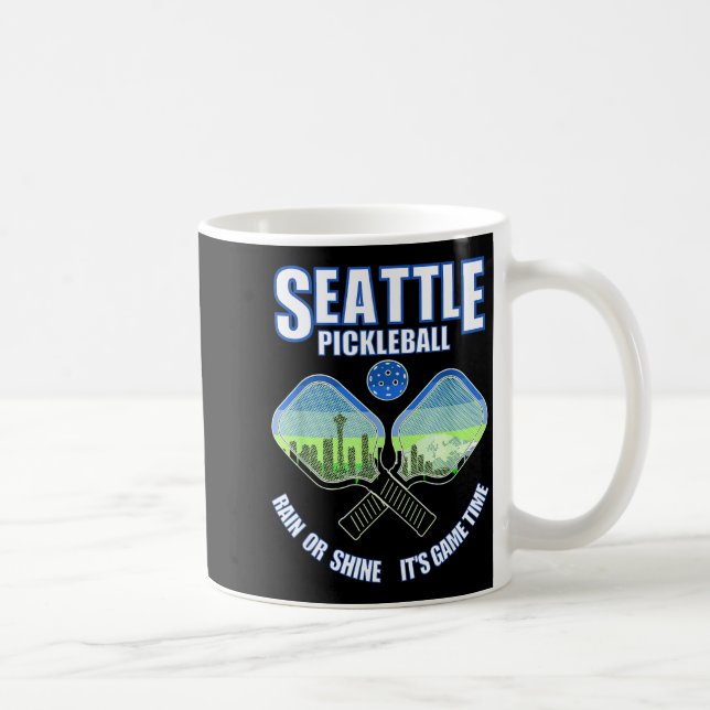 Seattle pickleballspelare pacific northwest kaffemugg (Höger)