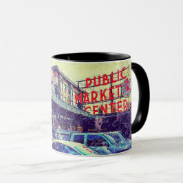 Seattle Pike Market Centre Mugg