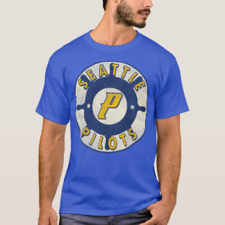 Seattle Pilots 1969 Brewers Defunct Fläkt Art T Shirt