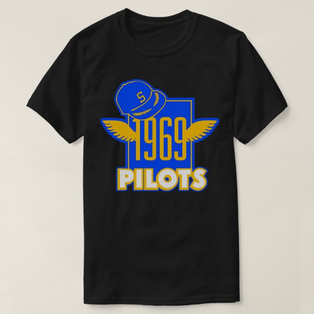 Seattle Pilots Alternate  T Shirt (Design framsida)