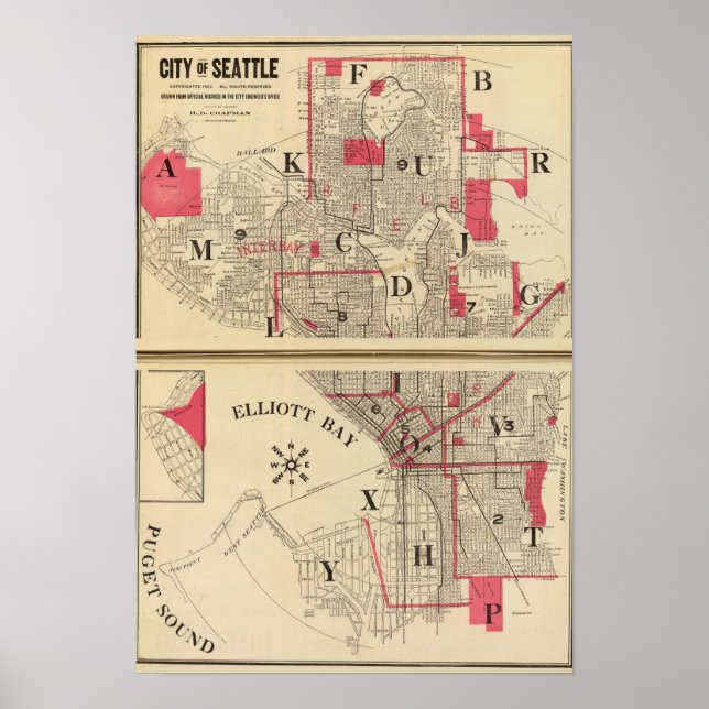 Seattle Poster (Framsidan)